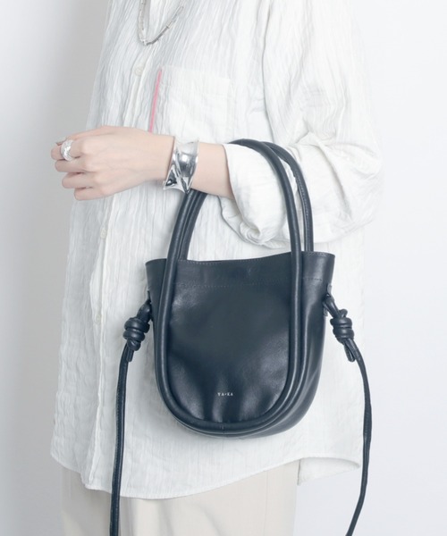 YArKA ショルダーバッグ バッグ 「YArKA/ヤーカ」real leather cord 