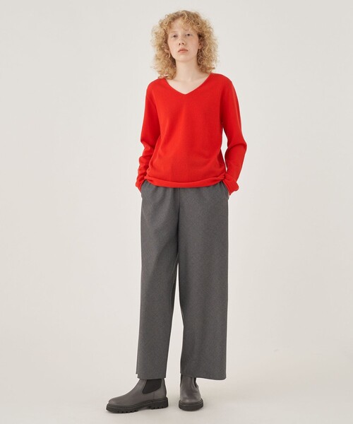 GALERIE VIE ニット セーター スコットランドカシミヤ Vネック