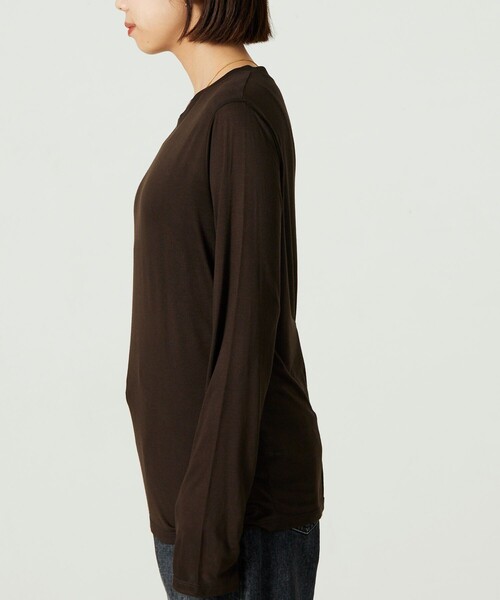 tシャツ Tシャツ レディース Baserange/ベースレンジ LONG SLEEVE TEE / TOLS-BL-000 / ロングスリーブTシャ｜zozo｜18