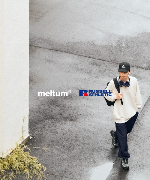 meltum トレーナー スウェット ×RUSSELL ATHLETIC ”HIGH COTTON