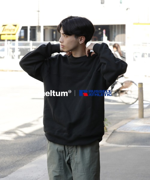 meltum トレーナー スウェット ×RUSSELL ATHLETIC ”HIGH COTTON