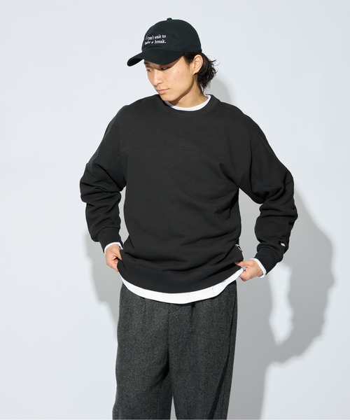 ATTISESSION RUSSELL ATHLETIC クロップド スウェット 別注】＜RUSSELL ATHLETIC＞クロップド スウェット