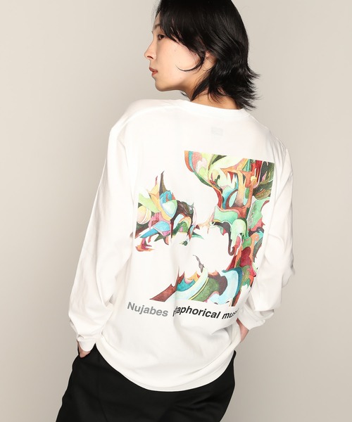 【希少】Nujabes ロンT 長袖 サイズL Yentown market製 希少】Nujabes ロンT 長袖 サイズL Yentown market製