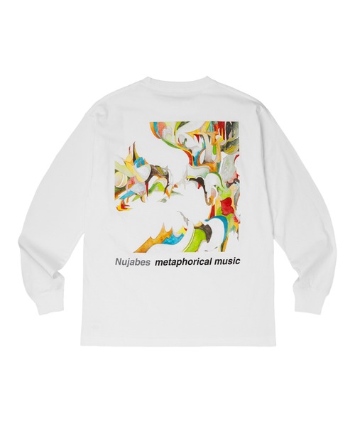 Nujabes Tシャツ Cornelius 白 ヌジャベス XL ラスト1！ YEN TOWN MARKET tシャツ 「Nujabes」ヌジャベス Metaphorical