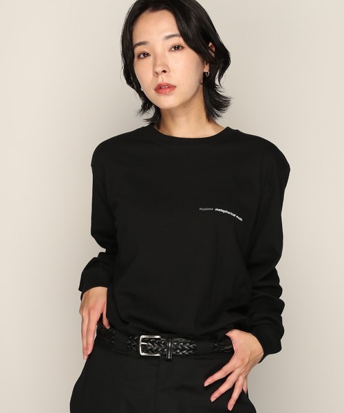 Nujabes phorical music ロンt ブラック 新品 YEN TOWN MARKET tシャツ 「Nujabes」ヌジャベス Metaphorical