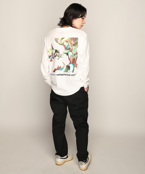 【希少】Nujabes ロンT 長袖 サイズL Yentown market製 希少】Nujabes ロンT 長袖 サイズL Yentown market製