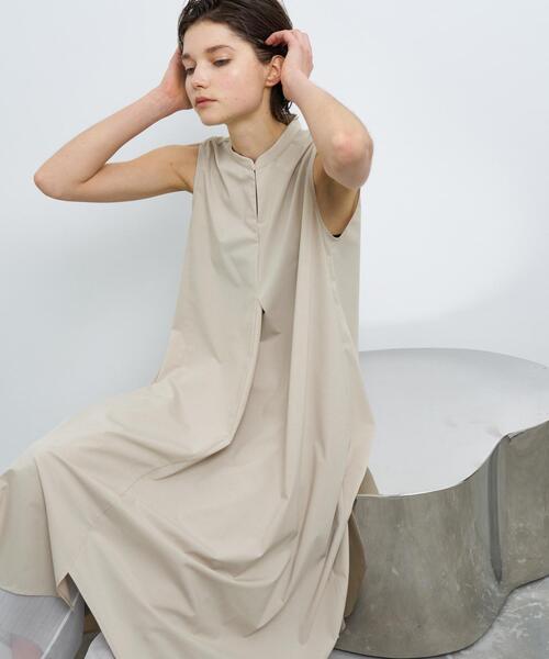 ワンピース LANVIN Abito ストレッチオックスワンピース|LANVIN COLLECTION | LANVIN