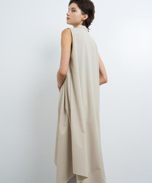 LANVIN en Bleu ワンピース アシンメヘムスキッパーワンピース 