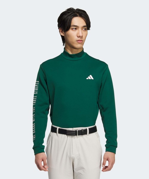 adidas（アディダス） tシャツ ワーディング モックネック 長袖シャツ