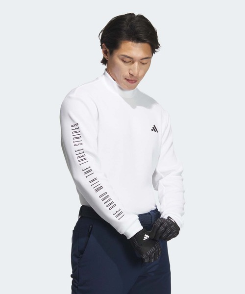 adidas（アディダス） tシャツ ワーディング モックネック 長袖シャツ