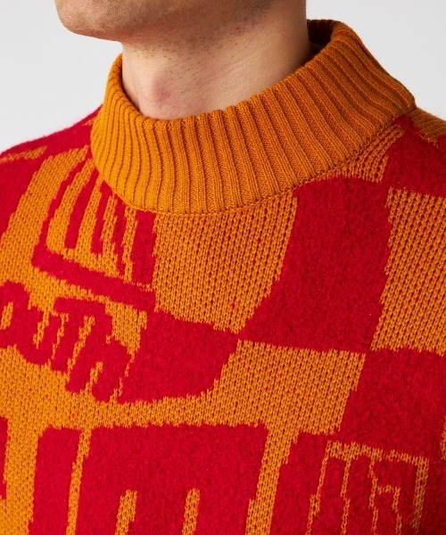 LOUDMOUTH ニット セーター ベージュ セーター ニット LOUDMOUTH/ラウドマウス ゴルフウェア ブランド