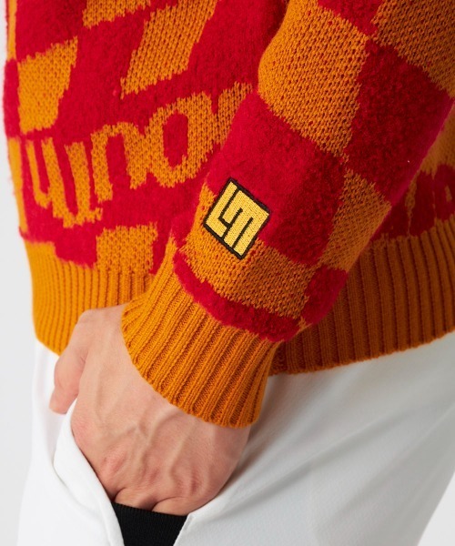 LOUDMOUTH ニット セーター ベージュ スウェット・ニット | LOUDMOUTH JAPAN