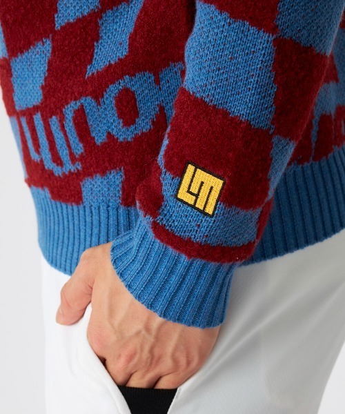 LOUDMOUTH ニット セーター ベージュ セーター ニット LOUDMOUTH/ラウドマウス ゴルフウェア ブランド