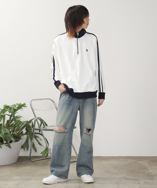 ユーエスポロアッスン U.S. POLO ASSN. U.S.POLOASSN./ユーエスポロアッスンジップアップスウェット （ブラック） ユーエスポロアッスン U.S. POLO ASSN. U.S.POLOASSN./ユーエス