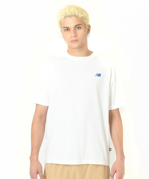 New Balance tシャツ ベースボールエッセンシャルズ ショート