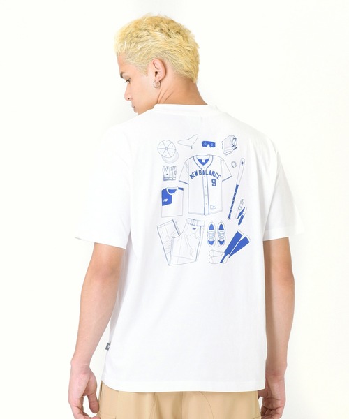 【新品タグ付き】New Balance ベースボールシャツ XL ベージュ セール】Sportswear Greatest Hits ベースボールシャツ（シャツ