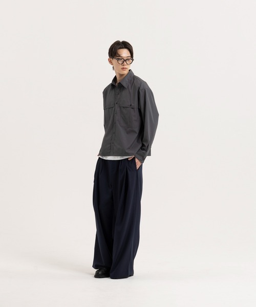 Nanmo. シャツ LOOSE FIT SHIRTS/ルーズフィットシャツ メンズ