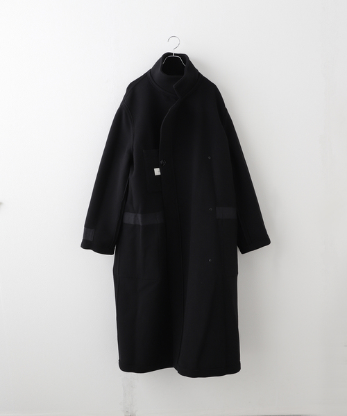 LEMAIRE コットンツイル　モッズコート黒 フード付き ロング LEMAIRE コットンツイルモッズコート黒 フード付き ロング