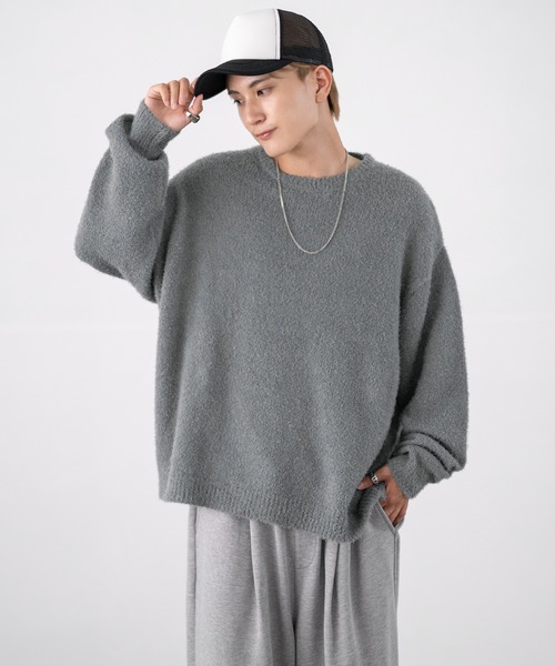 SEFR★SSENSE限定モデル★フェイクレザーパンツ★ネイビー★ニット Amazon | [AKUNSY] ロングパンツ レディース PUレザー フレア 黒