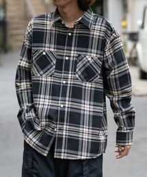 JohnUndercover チェックシャツ ネルシャツ JOHN'S CLOSET シャツ 「q」ヘビーネルチェックシャツ メンズ