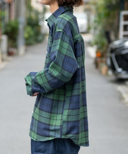 JohnUndercover チェックシャツ ネルシャツ 楽天市場】ネルシャツ 薄手 USAコットン チェックシャツ 長袖