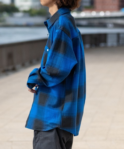 JOHN'S CLOSET シャツ 「q」ヘビーネルチェックシャツ メンズ