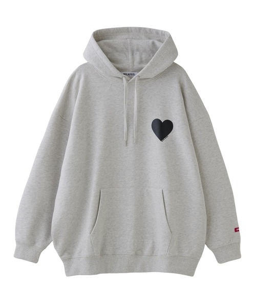 MILK♡ハートパーカー MILKFED.（ミルクフェド） パーカー BIG HEART SWEAT HOODIE
