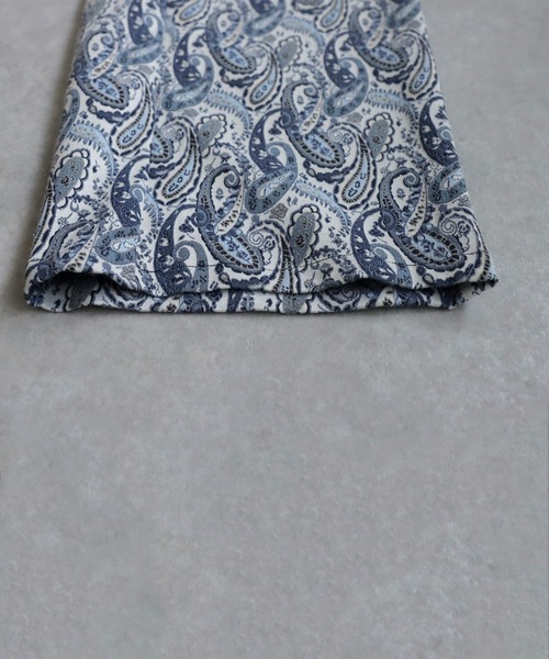 Amatera ペイズリーバージョン antiqua（アンティカ） パンツ ペイズリー柄ワイドパンツ レディース