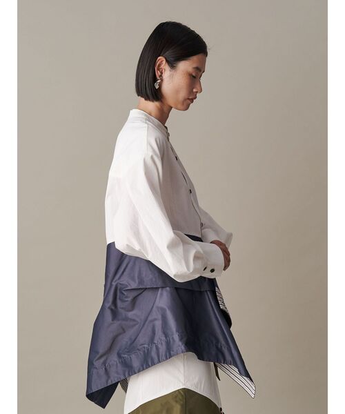 UN3D.（アンスリード） ブラウス シャツ W WRAP SH / ダブルラップ