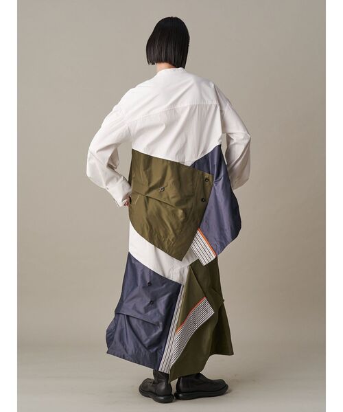 UN3D./アンスリード/W WRAP SH/ダブルラップシャツ W WRAP SH / ダブルラップシャツ（シャツ/ブラウス）｜UN3D.（アンス