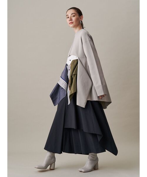 新品 【UN3D.】ダブルラップシャツ36 UN3D./アンスリード/W WRAP SH/ダブルラップシャツ | ROYAL