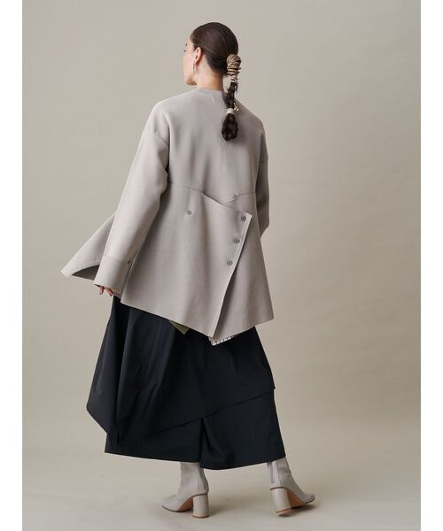 UN3D.（アンスリード） ブラウス シャツ W WRAP SH / ダブルラップ