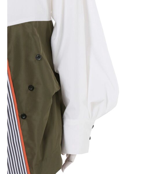 UN3D.（アンスリード） ブラウス シャツ W WRAP SH / ダブルラップ