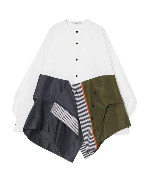 UN3D.（アンスリード） ブラウス シャツ W WRAP SH / ダブルラップ