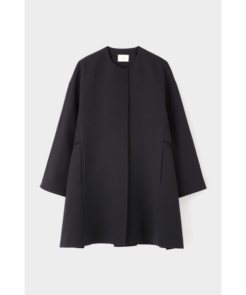 LE PHIL（ル フィル） ノーカラーコート コート カルゼマトラッセ