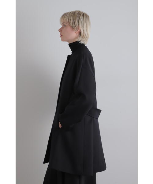 LE PHIL（ル フィル） ノーカラーコート コート カルゼマトラッセ