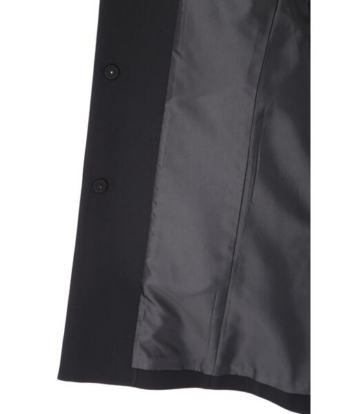 LE PHIL（ル フィル） ノーカラーコート コート カルゼマトラッセ