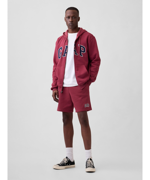 GAP（ギャップ） パーカー リラックス GAPロゴ ジップアップパーカー