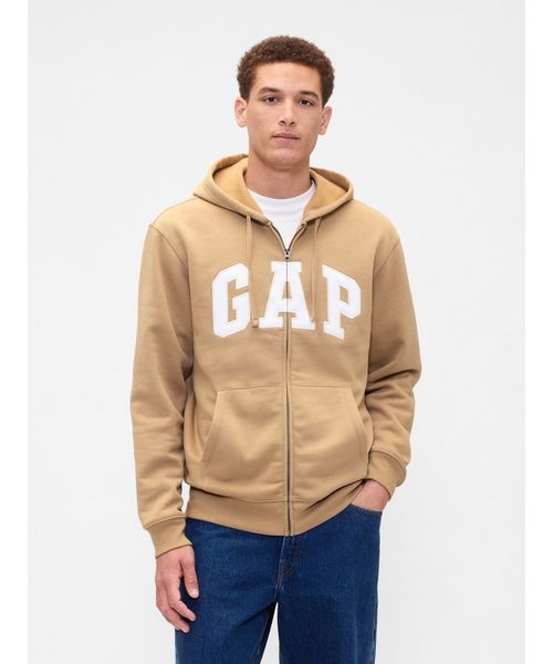 パーカー リラックス GAPロゴ ジップアップパーカー(ユニセックス) メンズ レディース | GAP | 07