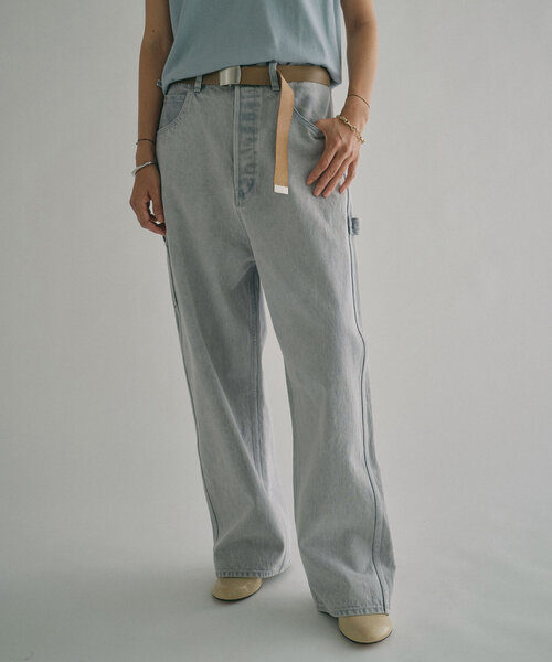 パンツ デニム ジーンズ 「GEMINI」ペインターデニムパンツ レディース