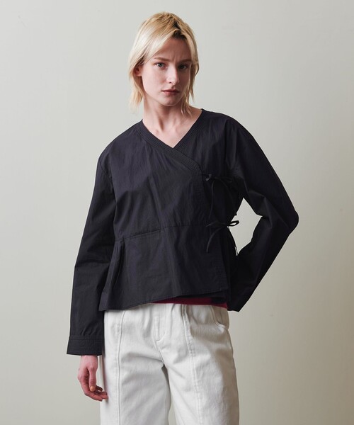 Steven Alan コットン カシュクール ブラウス　長袖 Steven Alan＞コットン カシュクール ブラウス