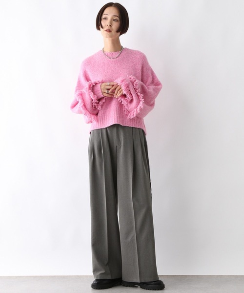 LEPSIM パンツ サイドラインパンツ 133644 レディース