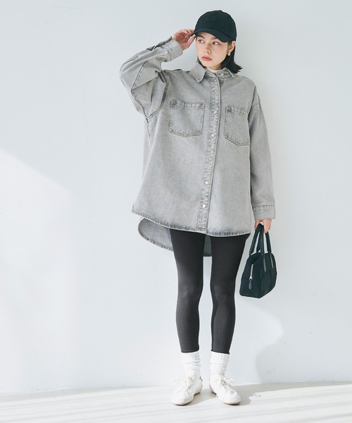 coca（コカ） レギンス スパッツ 「WEB限定セール」リブハイウエスト