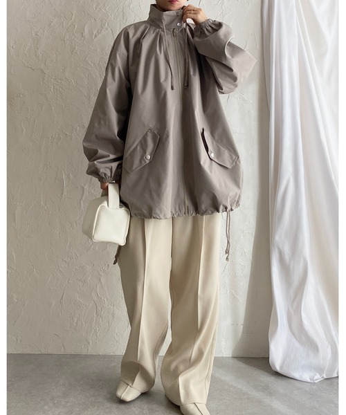 She's Closet マウンテンパーカー ウインドブレーカー スタンドカラー