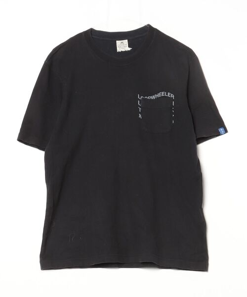 LOOPWHEELER 「LOOPWHEELER」 半袖Tシャツ L ブラック メンズ 