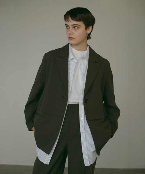 MANOF（マノフ） ジャケット テーラードジャケット 2WAY ZIP JACKET