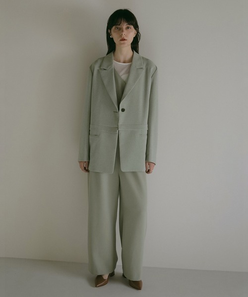 MANOF（マノフ） ジャケット テーラードジャケット 2WAY ZIP JACKET