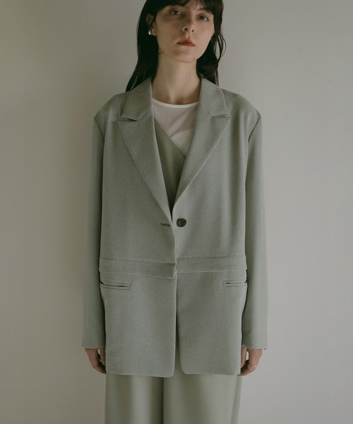 MANOF（マノフ） ジャケット テーラードジャケット 2WAY ZIP JACKET