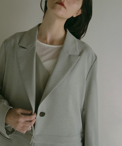 MANOF（マノフ） ジャケット テーラードジャケット 2WAY ZIP JACKET