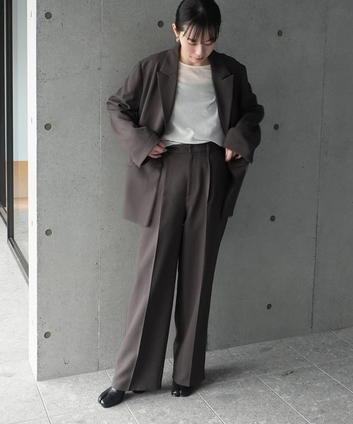 MANOF マノフ　レイヤードジャケット　ほぼ未使用　今季物　黒 MANOF（マノフ） ジャケット テーラードジャケット 2WAY ZIP JACKET